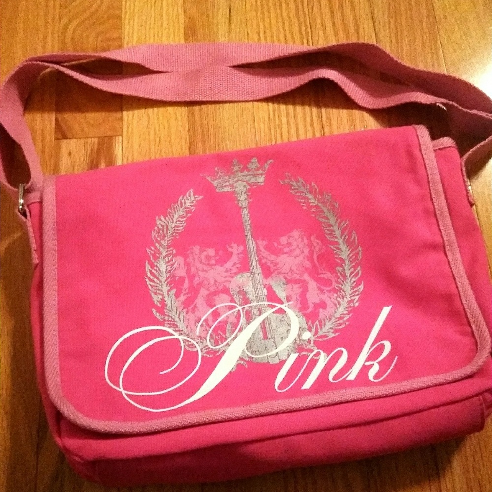 Victoria's secret pink crossbody bag